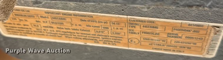 image for item DO2597 2011 Case 580N backhoe