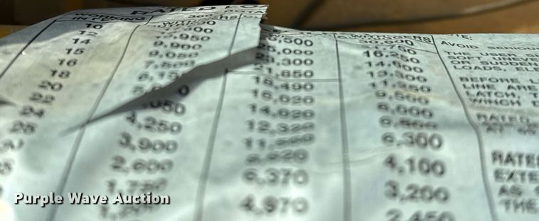 image for item DO2600 Galion 150FA crane