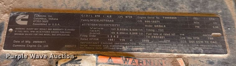 image for item DO2601 2011 Broderson RT-300-2F crane