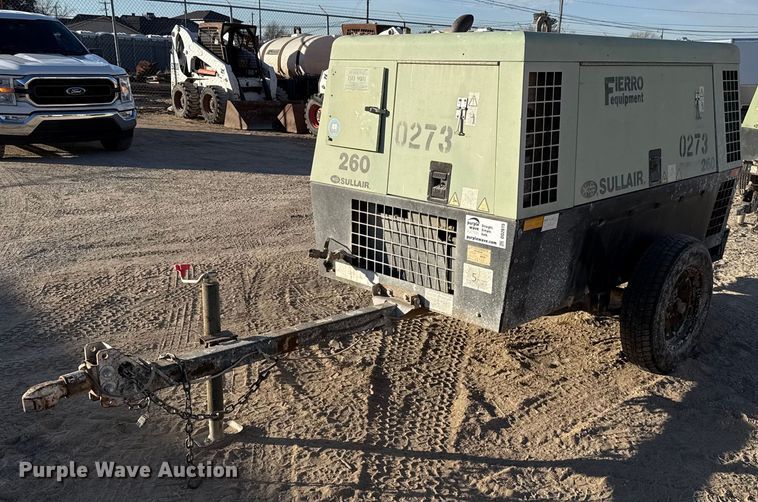 image for item DO2615 2012 Sullair 260 air compressor
