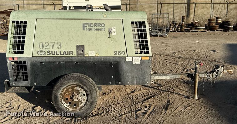 image for item DO2615 2012 Sullair 260 air compressor