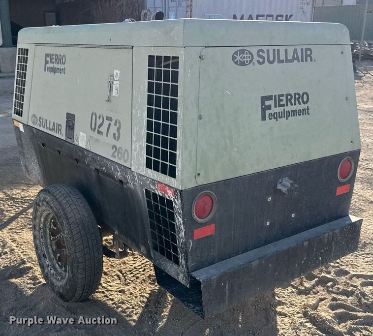 image for item DO2615 2012 Sullair 260 air compressor
