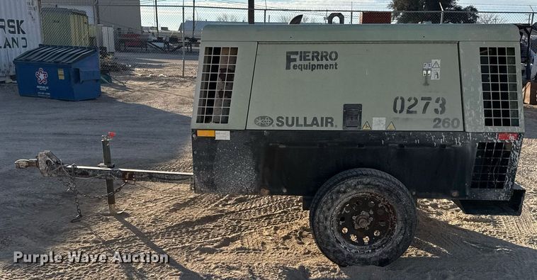 image for item DO2615 2012 Sullair 260 air compressor