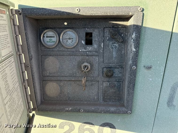 image for item DO2615 2012 Sullair 260 air compressor