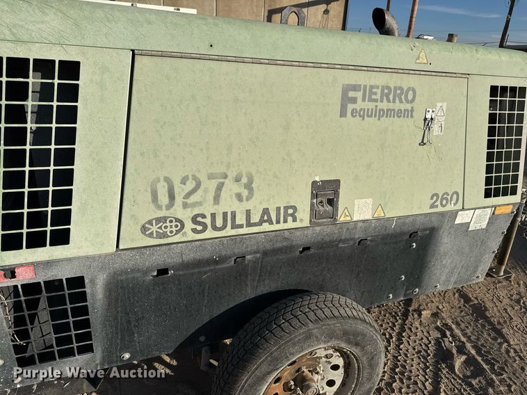 image for item DO2615 2012 Sullair 260 air compressor