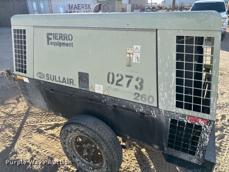 image for item DO2615 2012 Sullair 260 air compressor