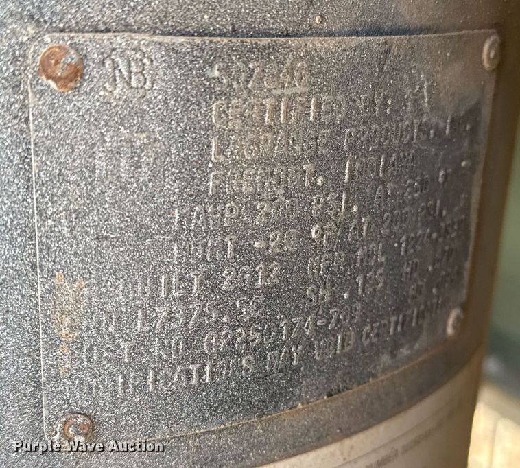 image for item DO2615 2012 Sullair 260 air compressor