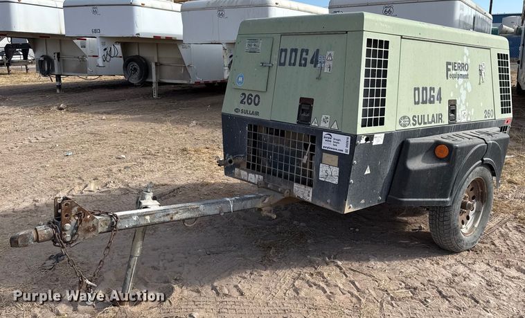 image for item DO2616 2011 Sullair 260 air compressor