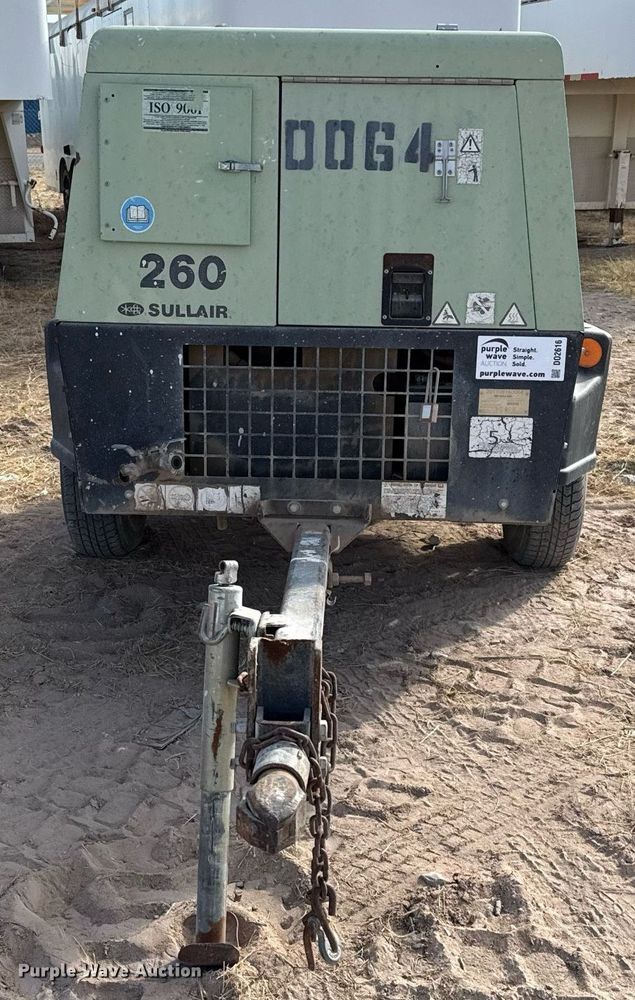 image for item DO2616 2011 Sullair 260 air compressor