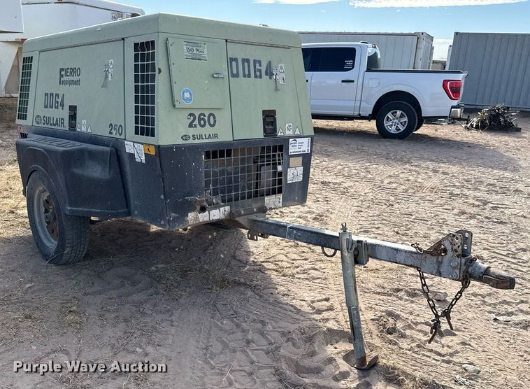 image for item DO2616 2011 Sullair 260 air compressor