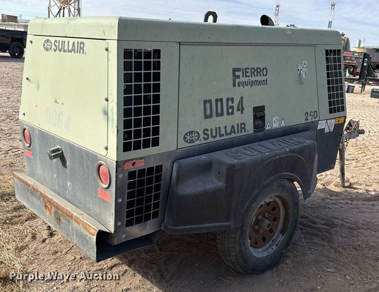 image for item DO2616 2011 Sullair 260 air compressor