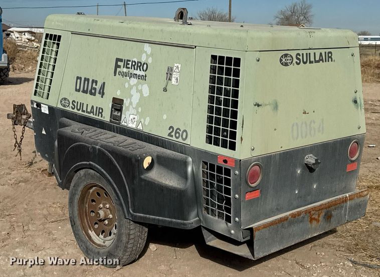 image for item DO2616 2011 Sullair 260 air compressor