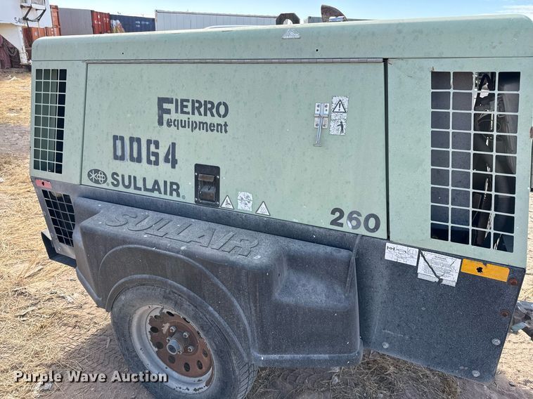 image for item DO2616 2011 Sullair 260 air compressor