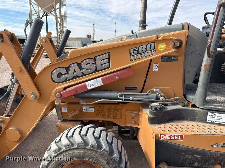 image for item DO2618 2012 Case 580 Super N backhoe