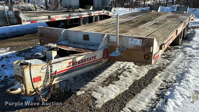 image for item DQ6578 1995 Interstate 20DT equipment trailer