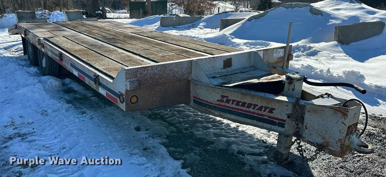 image for item DQ6578 1995 Interstate 20DT equipment trailer