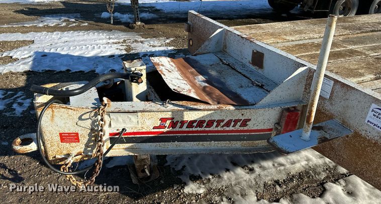 image for item DQ6578 1995 Interstate 20DT equipment trailer