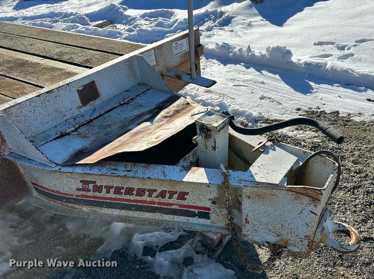 image for item DQ6578 1995 Interstate 20DT equipment trailer