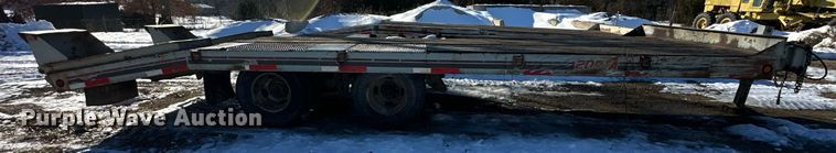 image for item DQ6579 1990 Interstate 20DT A equipment trailer