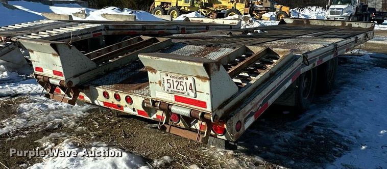 image for item DQ6579 1990 Interstate 20DT A equipment trailer