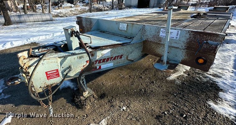 image for item DQ6579 1990 Interstate 20DT A equipment trailer