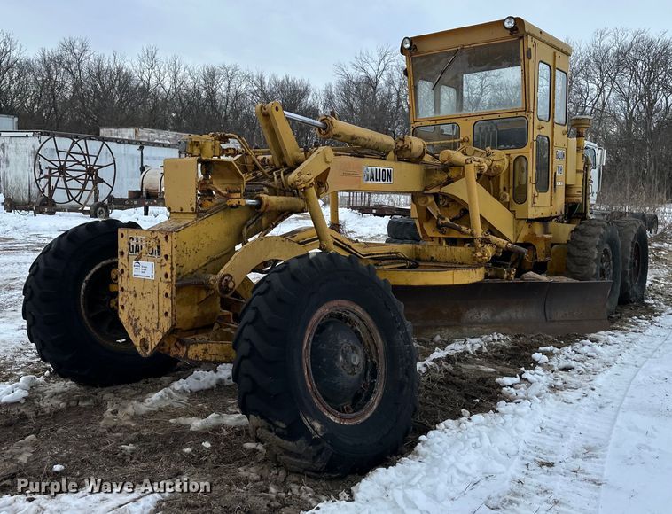 image for item DQ6583 1969 Galion 118 series B rigid frame motor grader