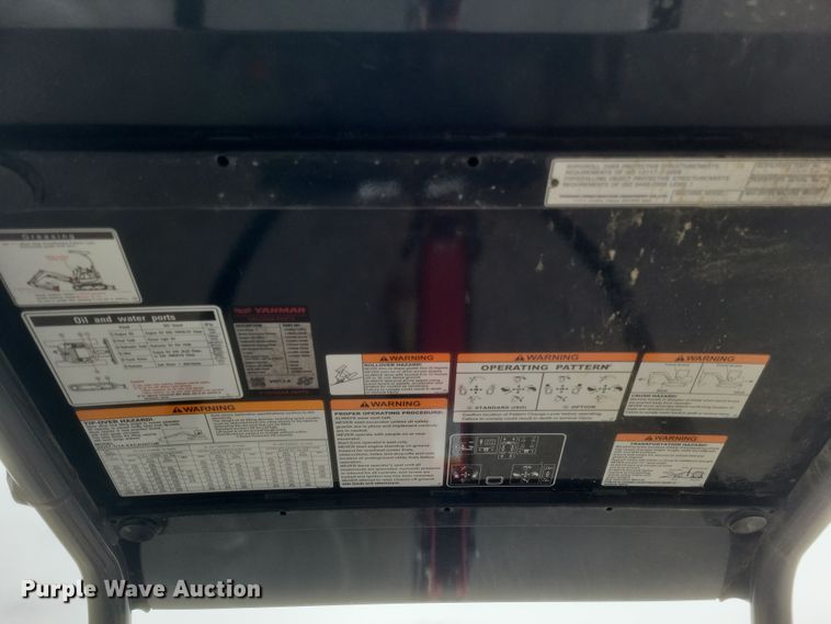 image for item DS5181 2022 Yanmar ViO17 mini excavator