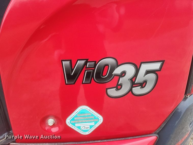 image for item DS5182 2021 Yanmar ViO35 mini excavator