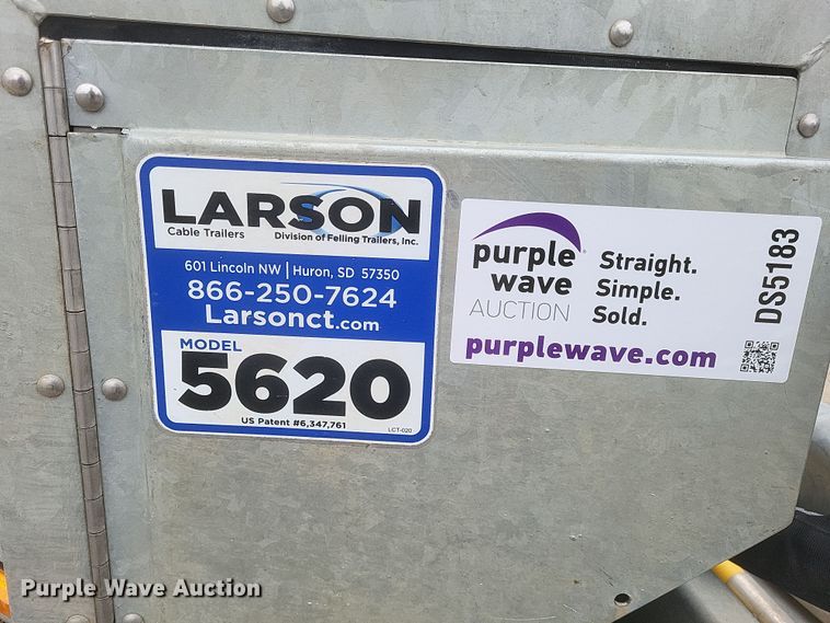image for item DS5183 2023 Larson 5620 reel trailer