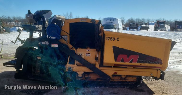 image for item DS5193 2019 Mauldin 1750-C paver