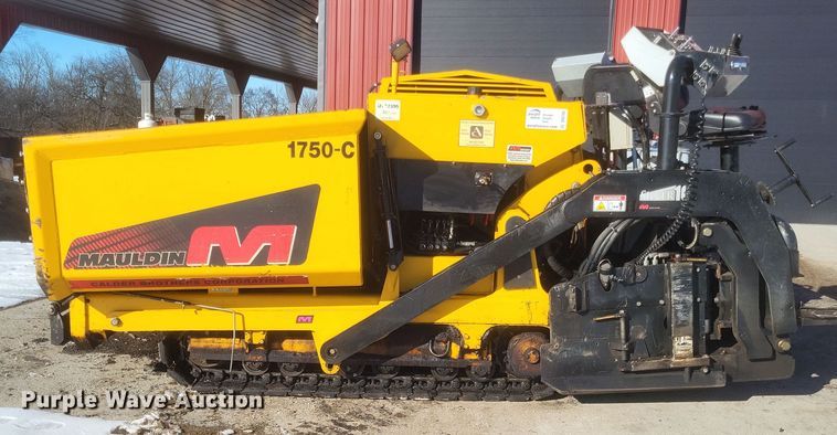 image for item DS5193 2019 Mauldin 1750-C paver