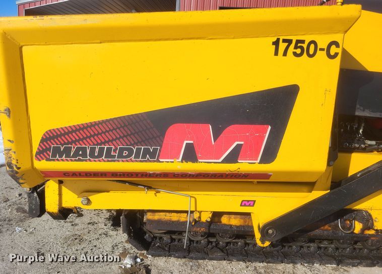 image for item DS5193 2019 Mauldin 1750-C paver