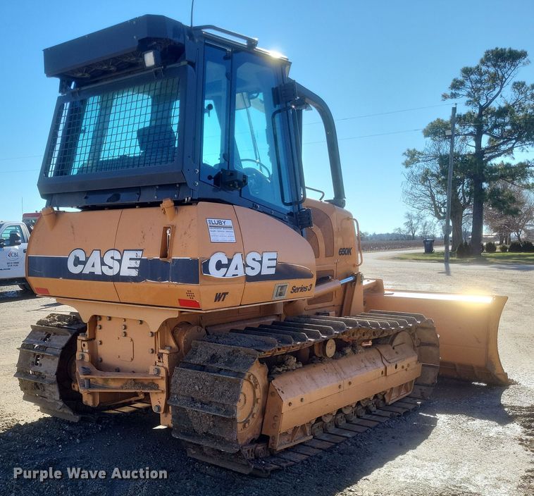 image for item DS5199 2009 Case 650K WT Series 3 dozer