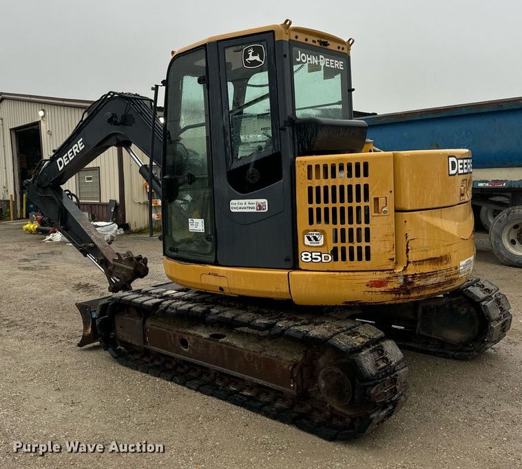 image for item DT2003 2012 John Deere 85D mini excavator