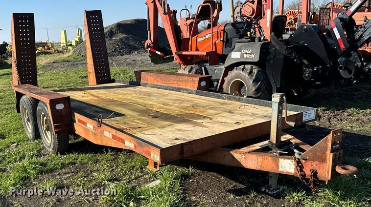 image for item DT2202 1996 Belshe CT2 equipment trailer