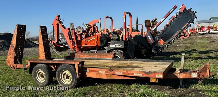 image for item DT2202 1996 Belshe CT2 equipment trailer