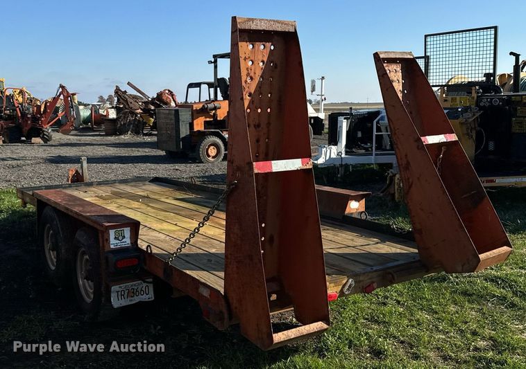 image for item DT2202 1996 Belshe CT2 equipment trailer