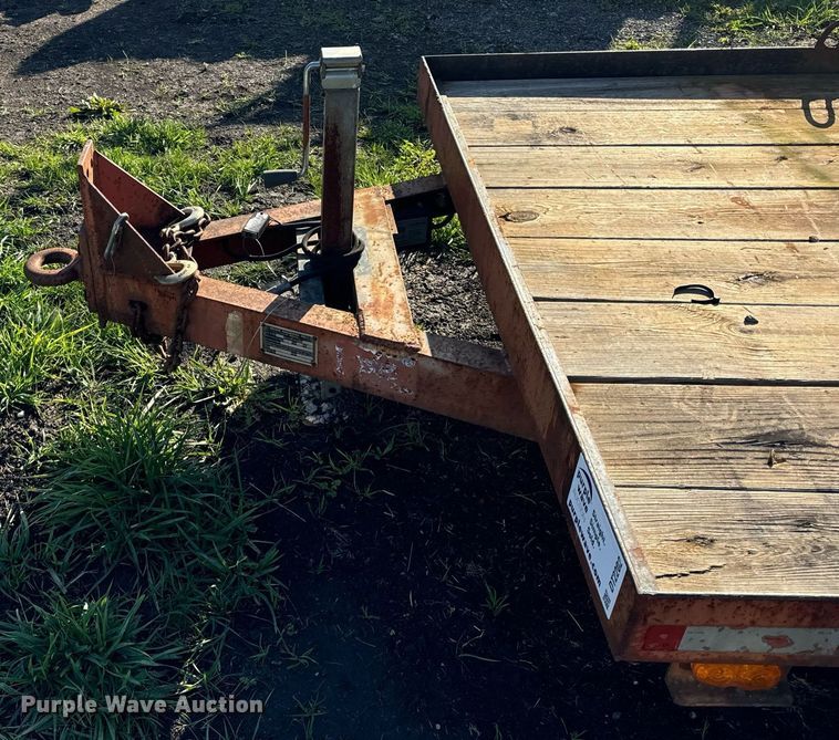 image for item DT2202 1996 Belshe CT2 equipment trailer