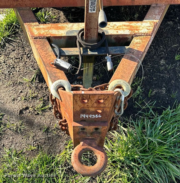 image for item DT2202 1996 Belshe CT2 equipment trailer