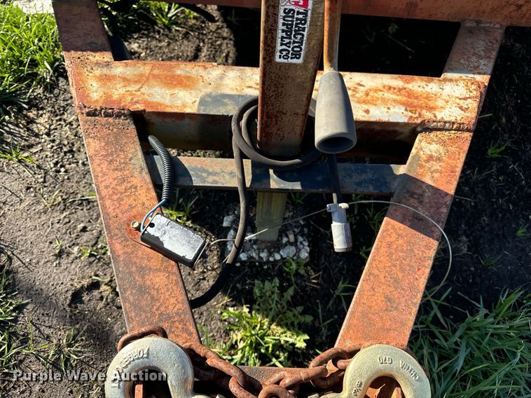 image for item DT2202 1996 Belshe CT2 equipment trailer