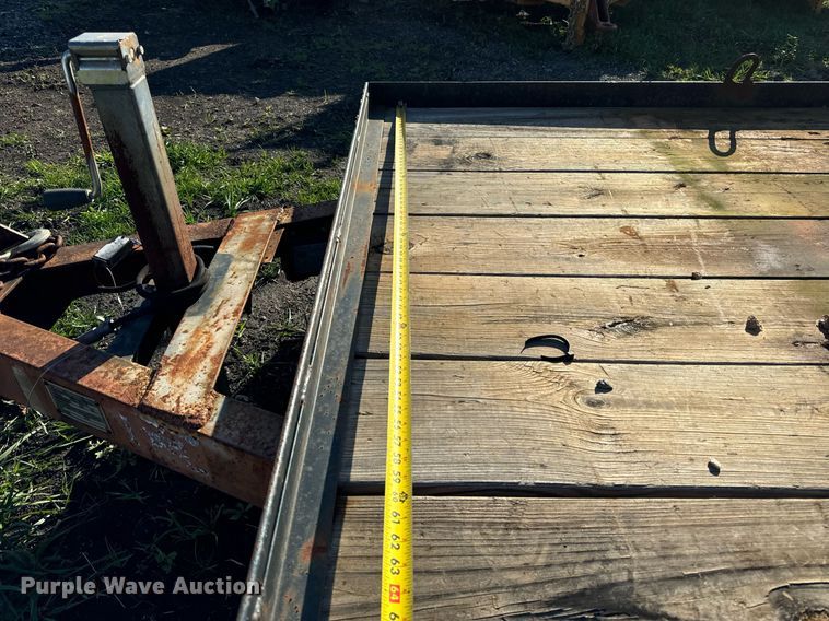 image for item DT2202 1996 Belshe CT2 equipment trailer