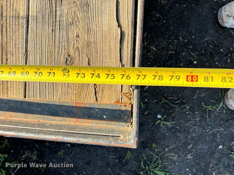 image for item DT2202 1996 Belshe CT2 equipment trailer