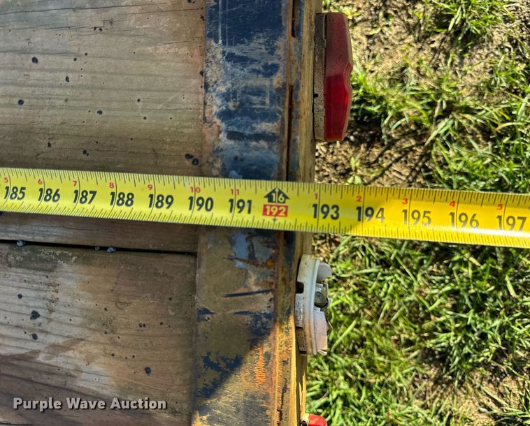 image for item DT2202 1996 Belshe CT2 equipment trailer