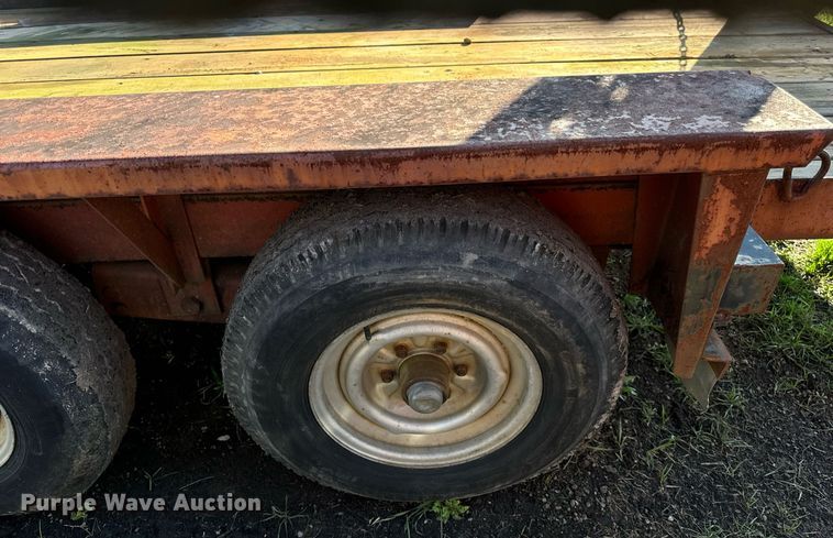 image for item DT2202 1996 Belshe CT2 equipment trailer