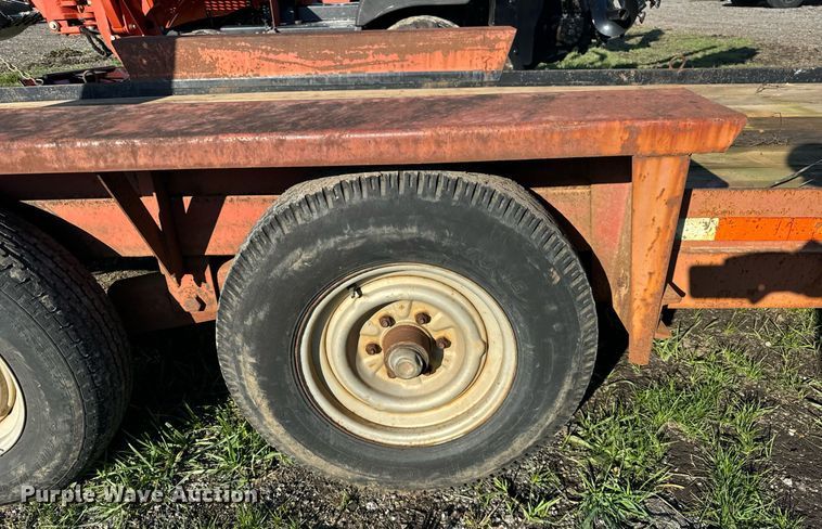 image for item DT2202 1996 Belshe CT2 equipment trailer