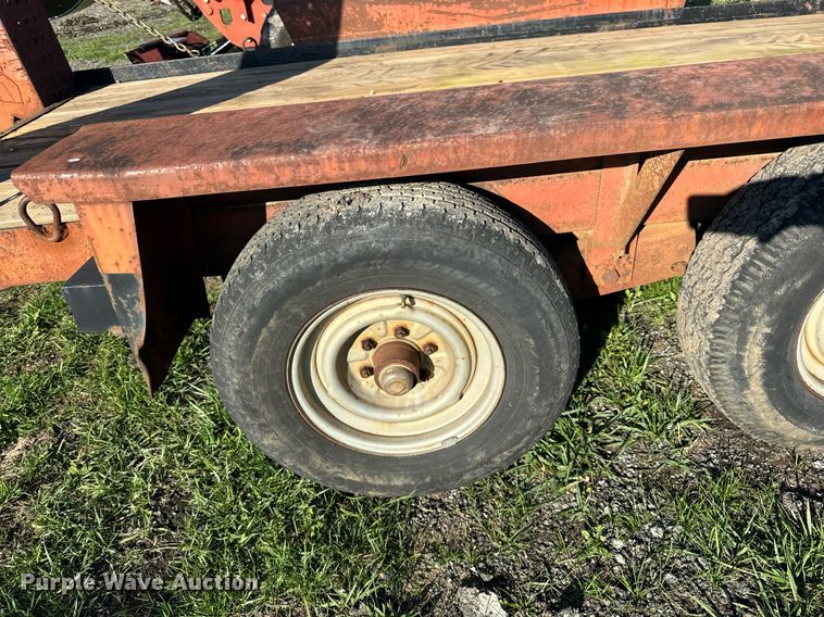 image for item DT2202 1996 Belshe CT2 equipment trailer