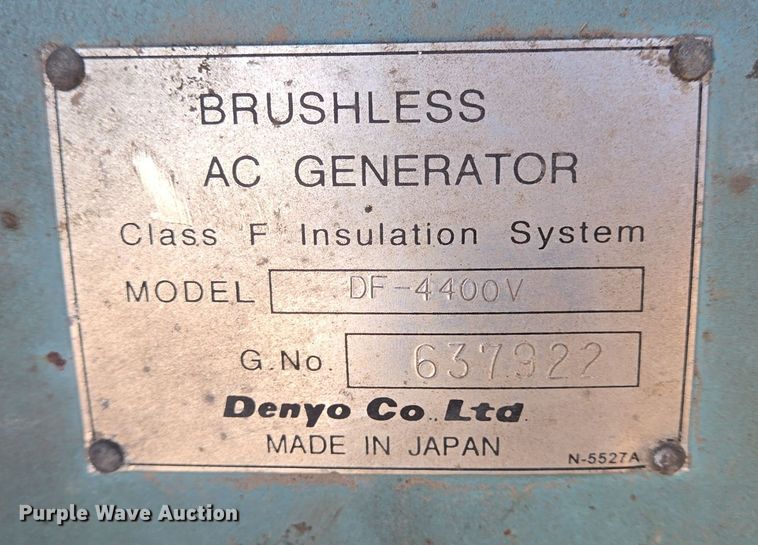 image for item DT5454 WhisperWatt DF-4400SSV generator