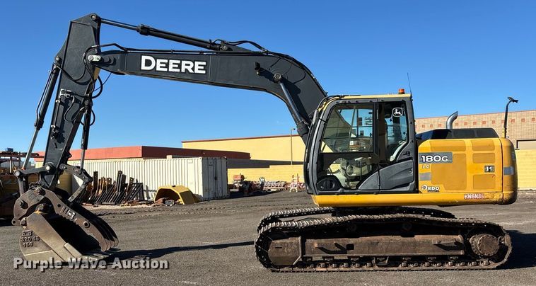 image for item DT5465 2012 John Deere 180G LC excavator