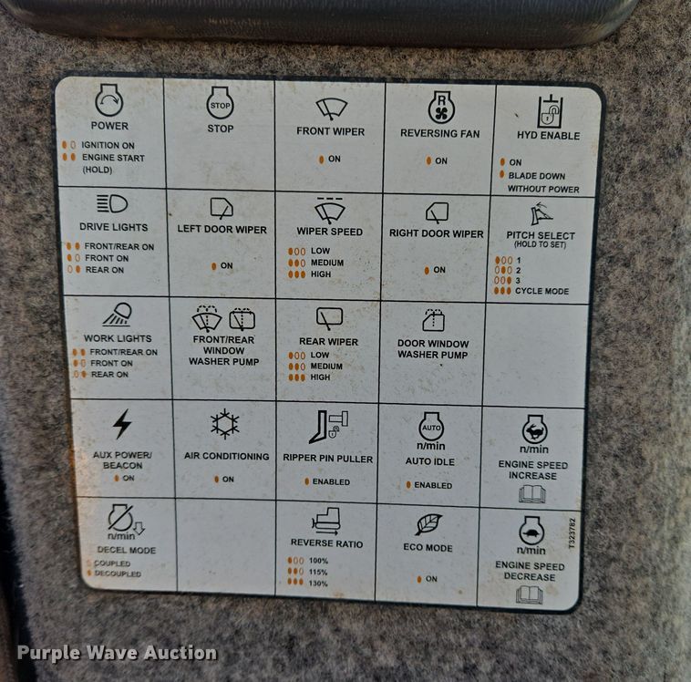 image for item DT5466 2016 John Deere 1050K dozer