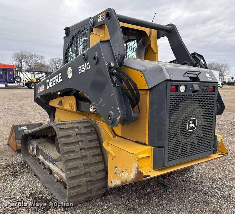 image for item EG2465 2017 John Deere 331G tracked skid steer loader